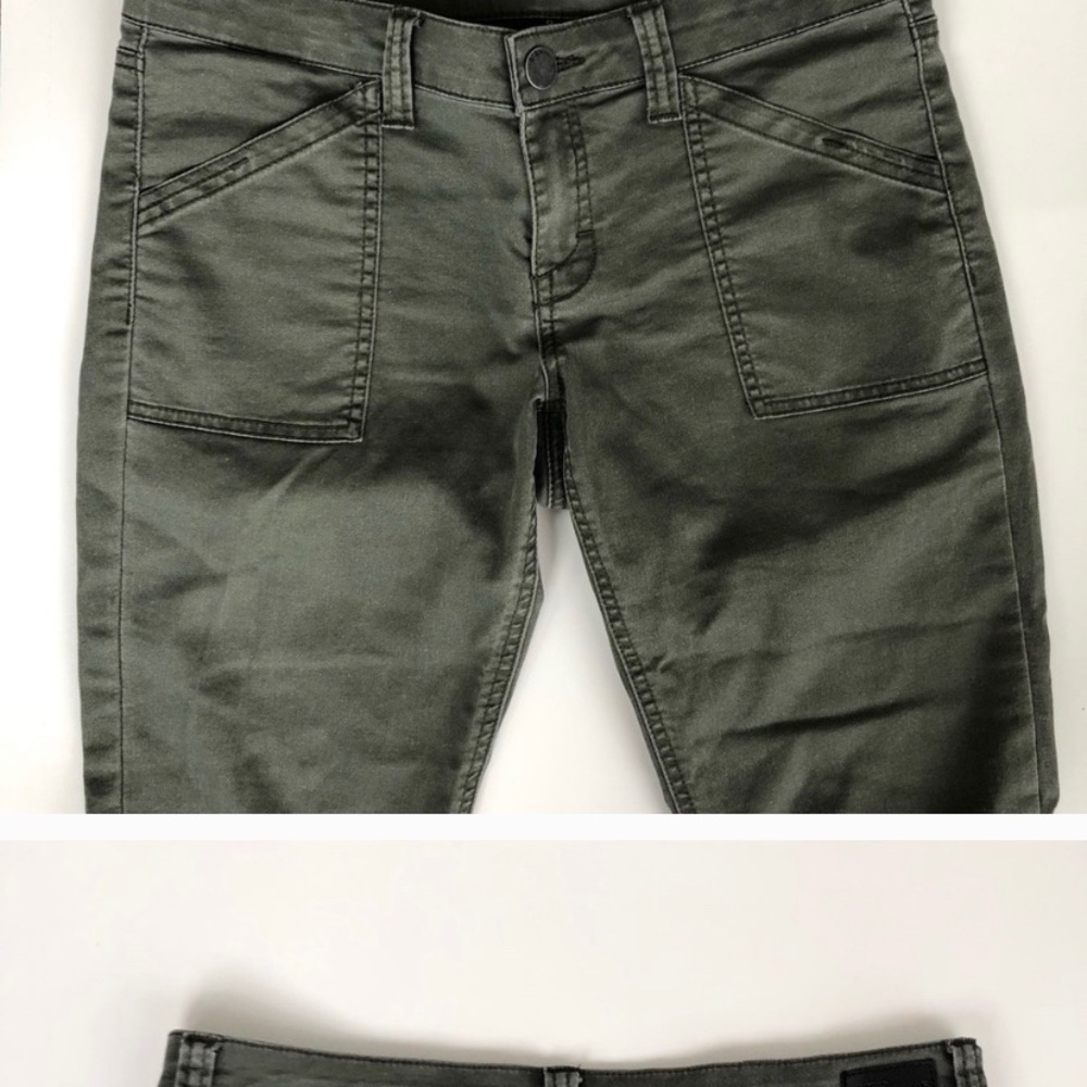 Nordstrom STS Blue Army Green Skinny Jeans